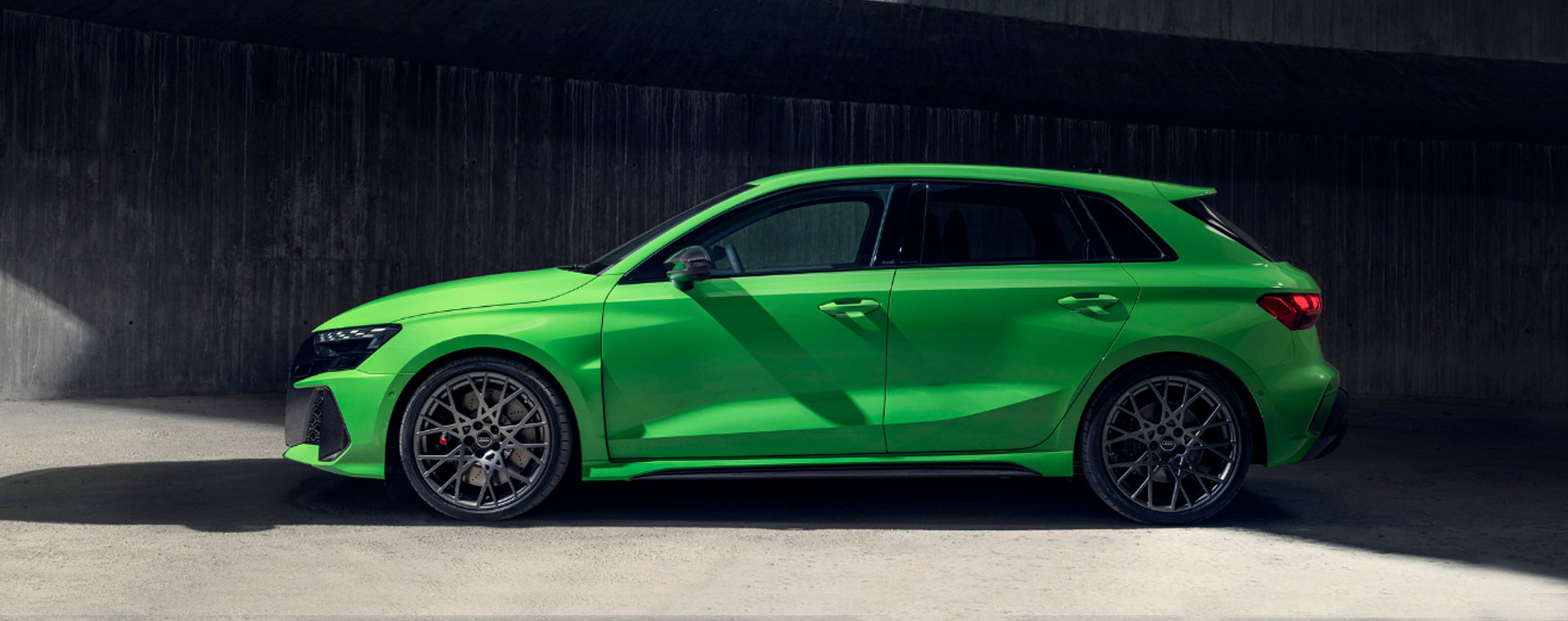 audi rs3 verde