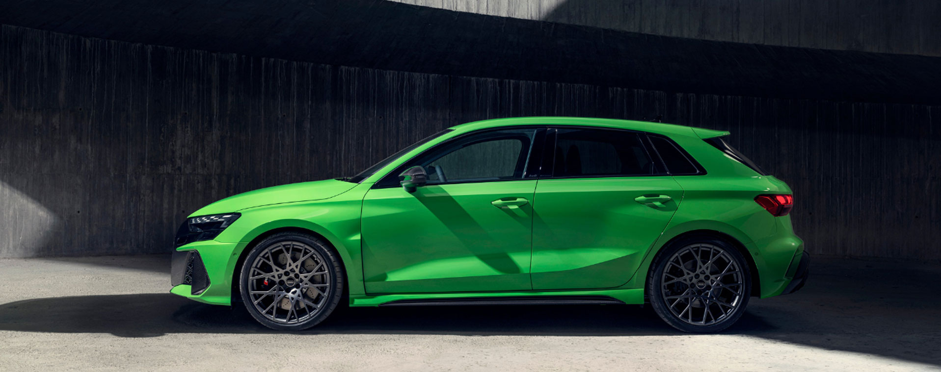 audi rs3 verde